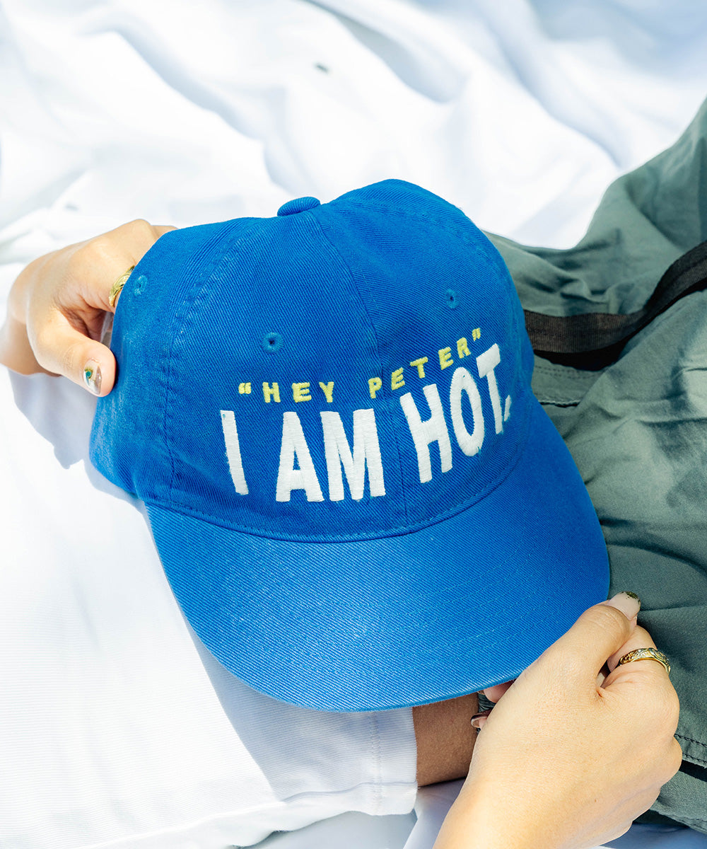 MY NAME IS PETER - 6 PANEL I AM HOT CAP BLUE