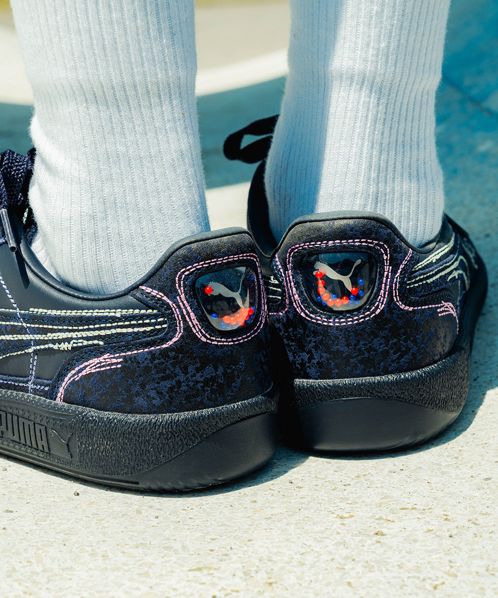 PUMA - PALERMO SQUID GAME PUMA NAVY-BRIGHT MELON【403859-01】