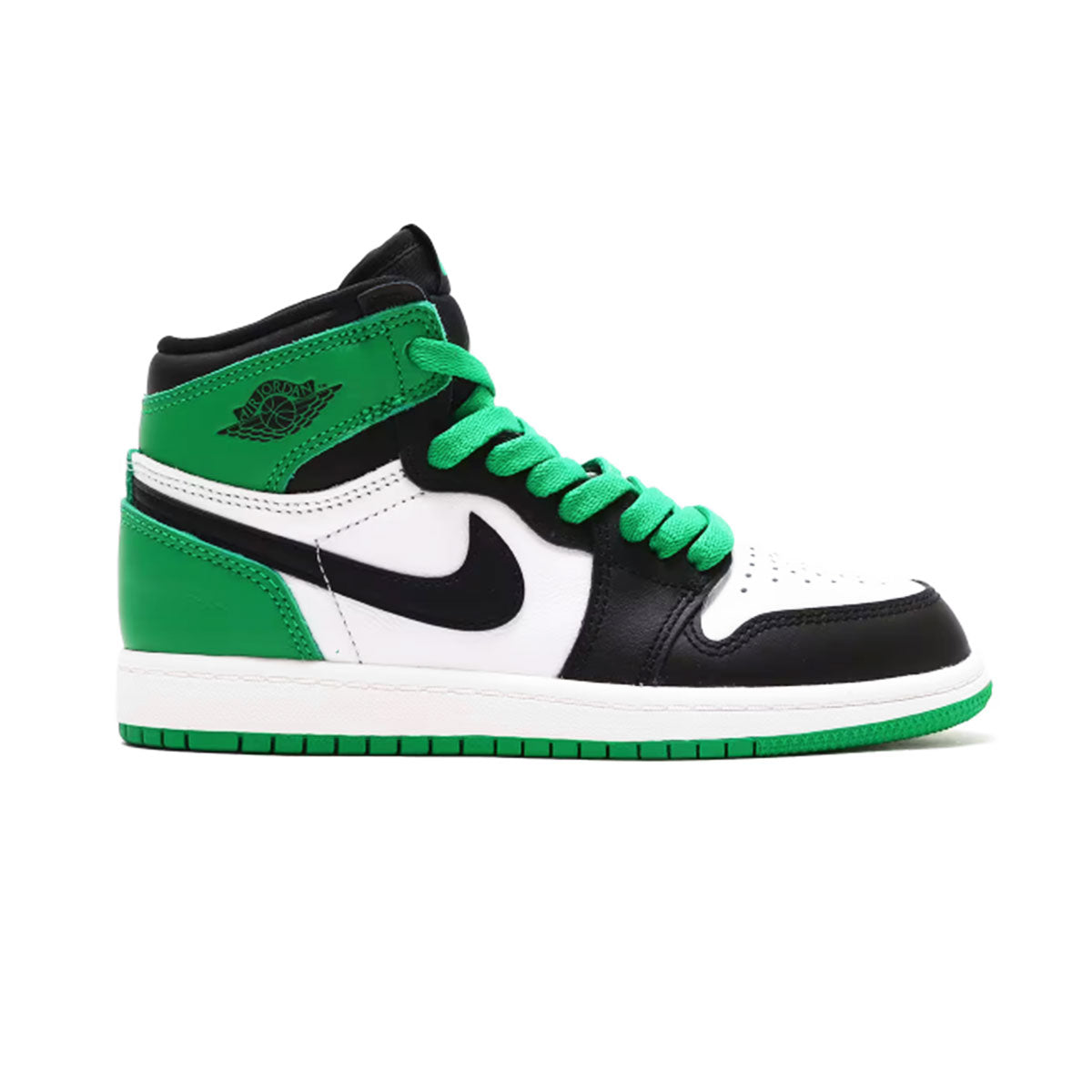 NIKE AIR JORDAN 1 RETRO HIGH OG GS BLACK / LUCKY GREEN - WHITE ナイキ エア ジョーダン 1 レトロ ハイ OG GS " ブラック / ラッキー グリーン - ホワイト "【FD1437-031 】