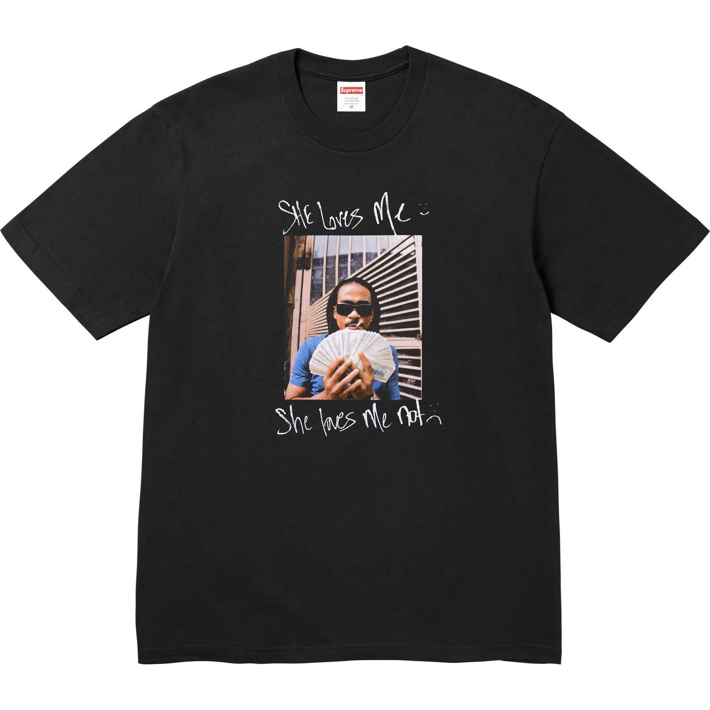 Supreme - MAX B TEE BLACK SS25T21