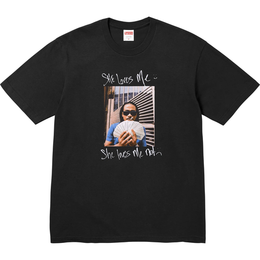 Supreme - MAX B TEE BLACK SS25T21