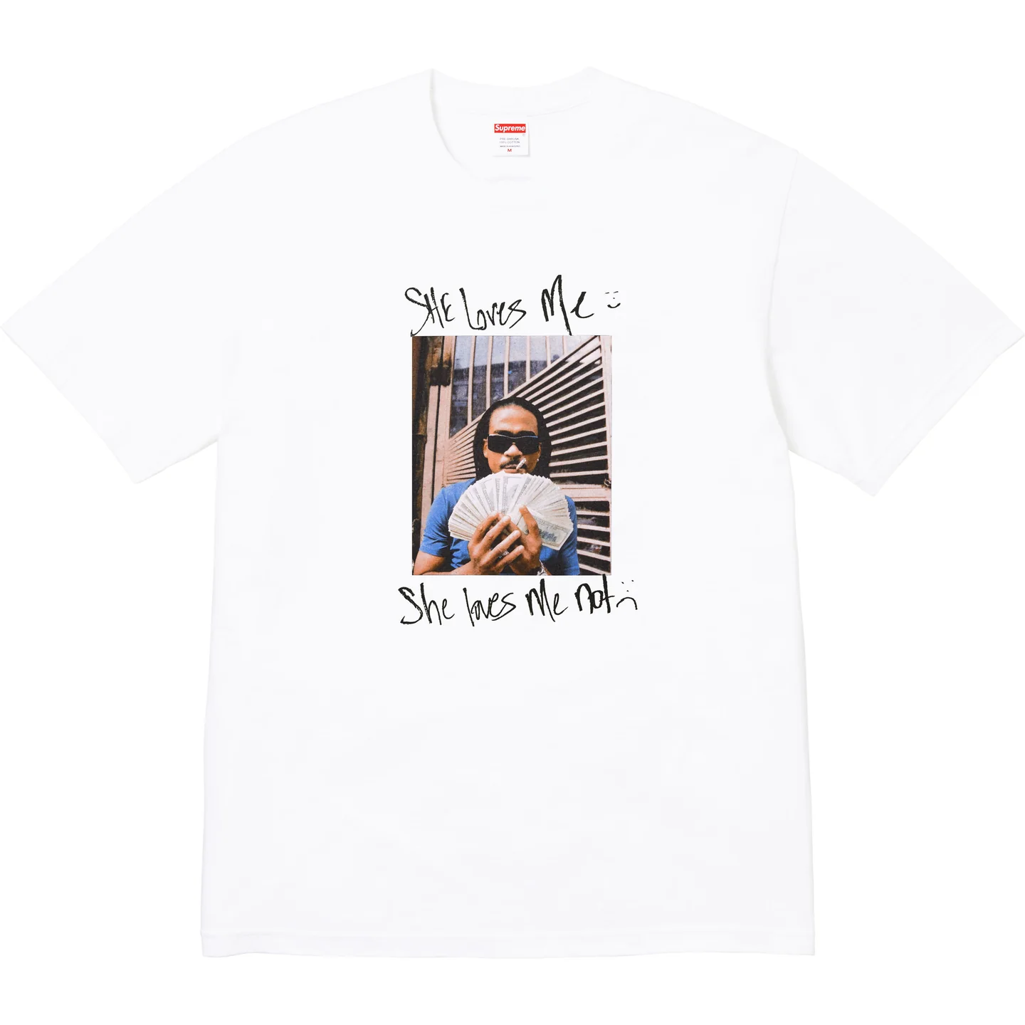 Supreme - MAX B TEE WHITE SS25T21