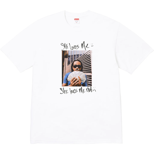 Supreme - MAX B TEE WHITE SS25T21
