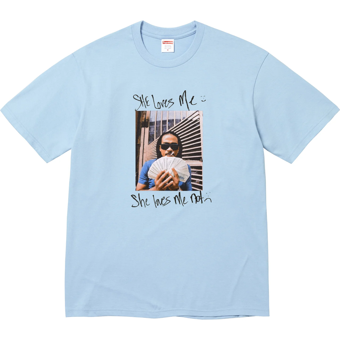 Supreme - MAX B TEE POWDER BLUE SS25T21