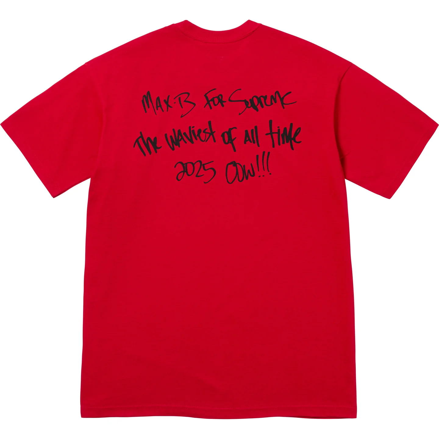 Supreme - MAX B TEE RED SS25T21