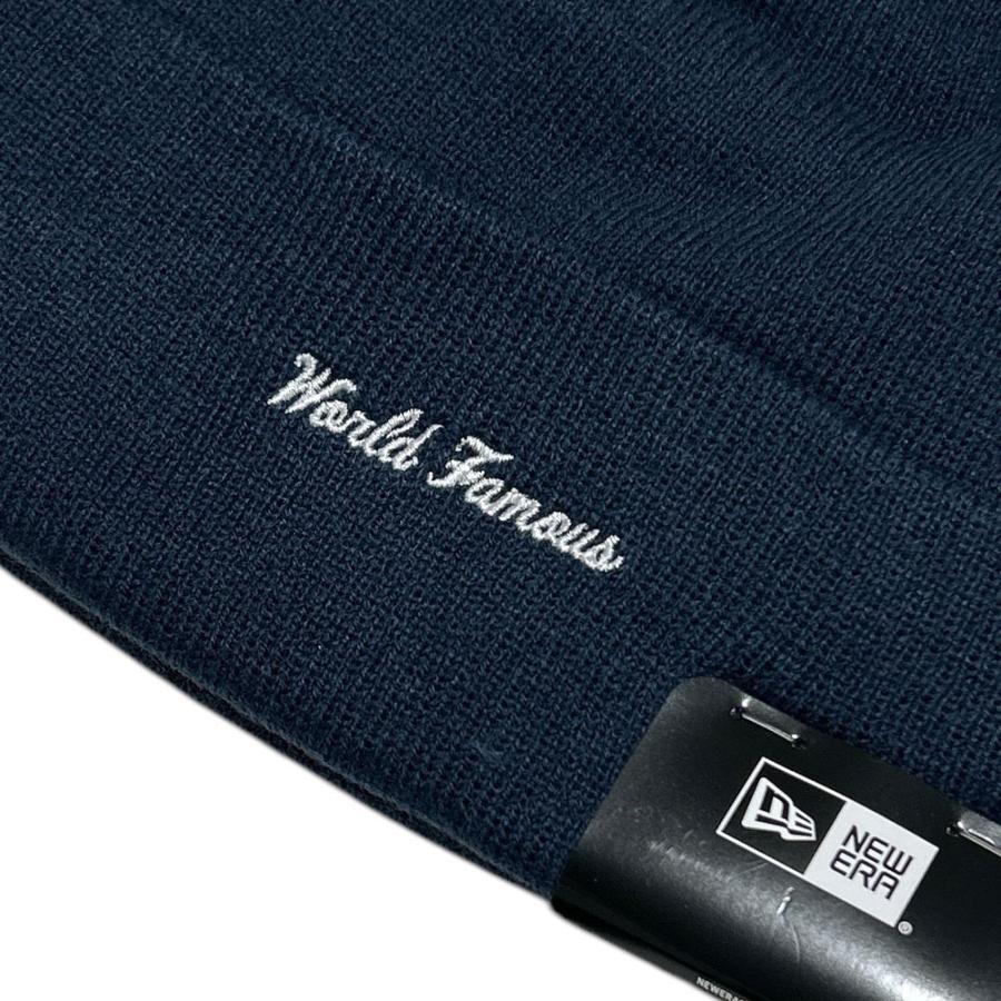 Supreme × New Era - Box Logo Beanie NAVY 【FW24BN13】