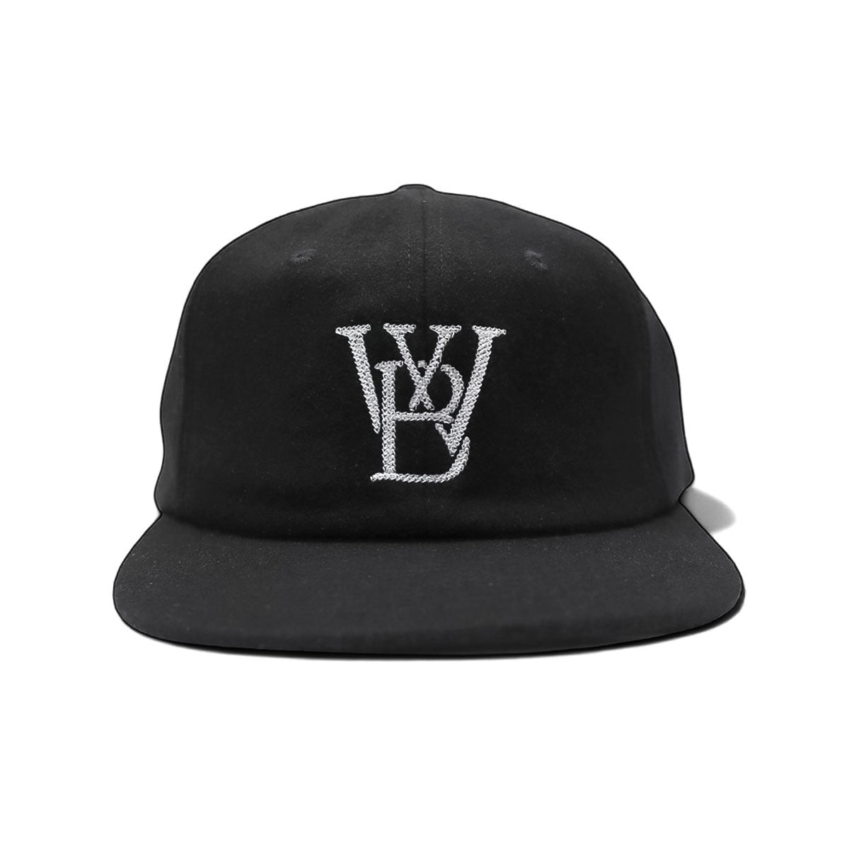 WOODBLOCK CLASSIC WB LOGO WOOL CAP BLACK 【WB-CL-002】