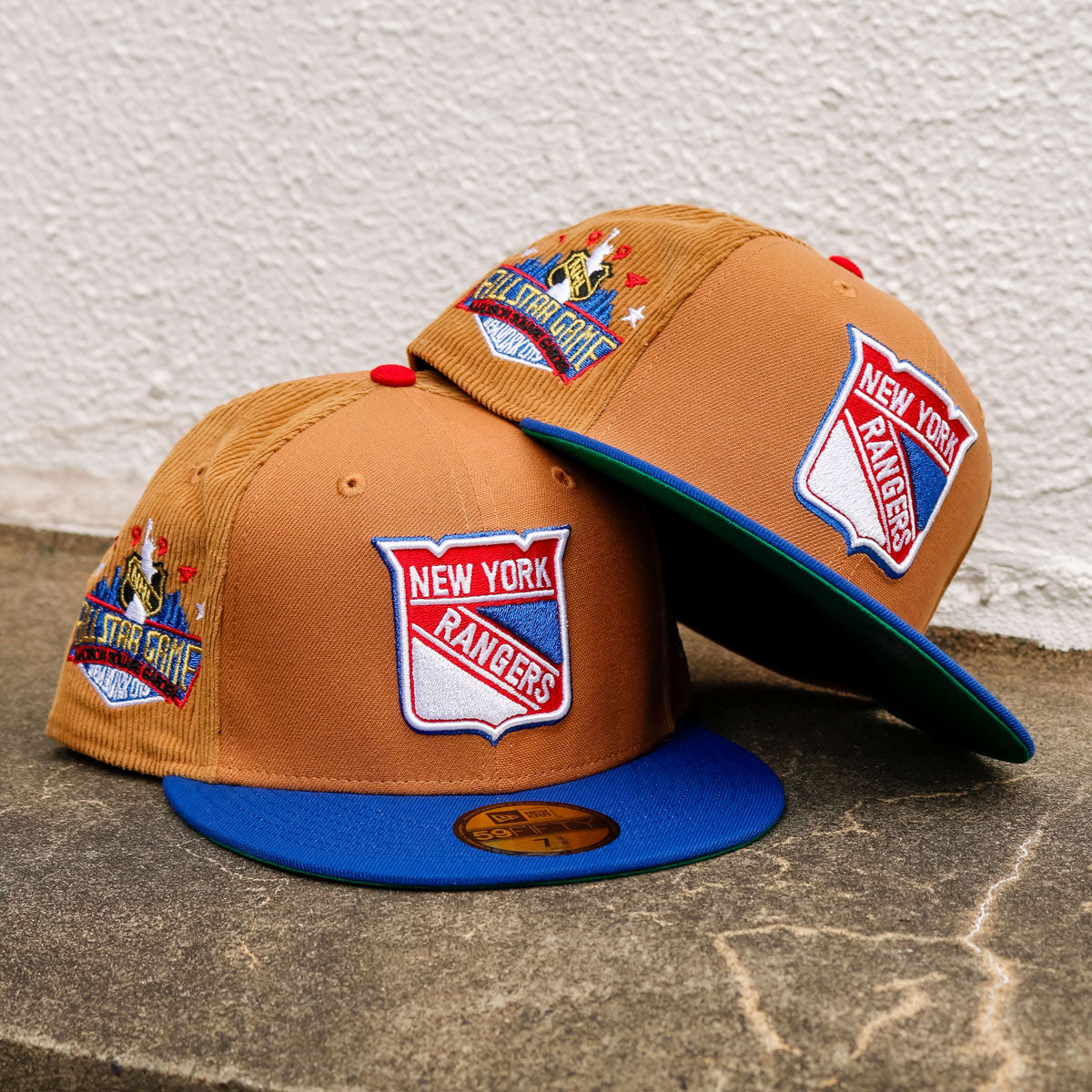 TY MATHIS NEW ERA - New York Rangers 59FIFTY ASG1994 Brown Crazy/Blue