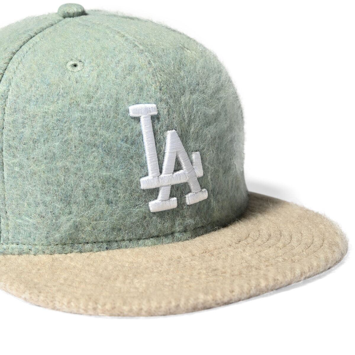 NEW ERA Los Angeles Dodgers - 59FIFTY CO 2020 WS LUX FABRIC LGRN/BEIGE【14450331】