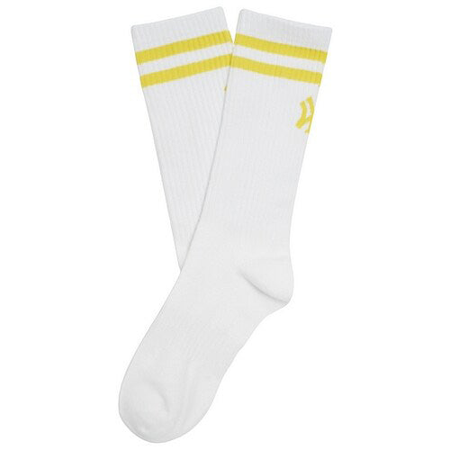 MLB - New York Yankees Long Socks White/Yellow【3ASOL012N】