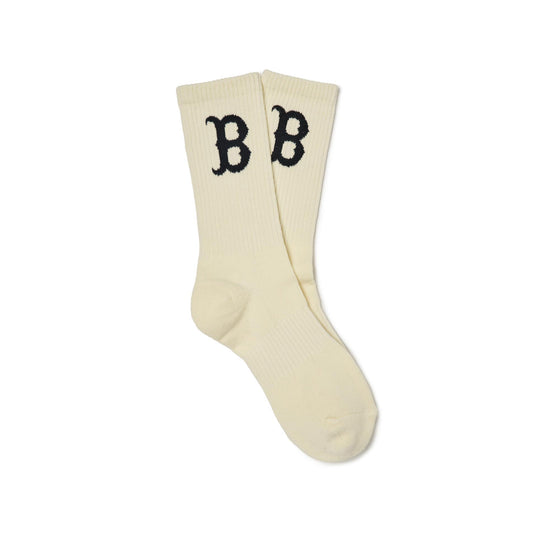 MLB - Boston Red Sox Medium Socks Cream【3ASOMS13N】