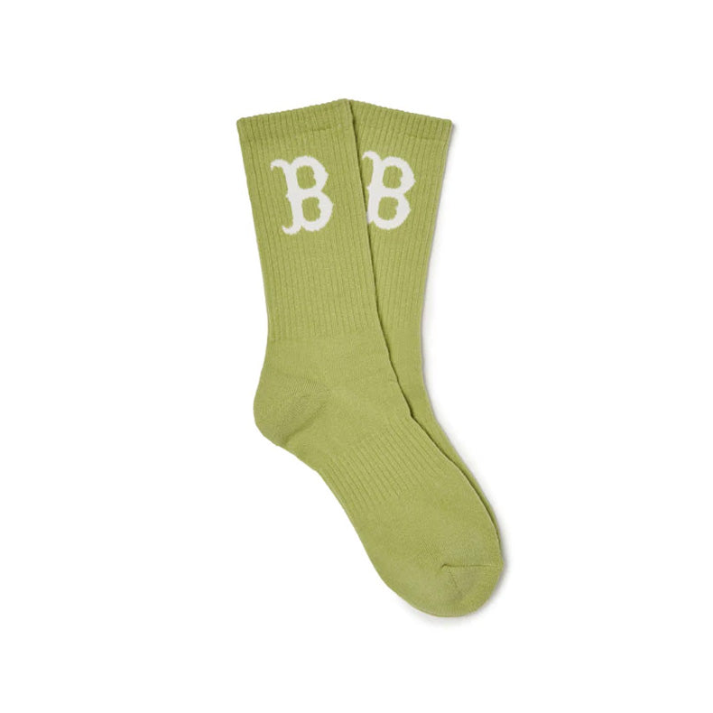 MLB - Boston Red Sox Medium Socks Pistachio Olive【3ASOMS13N】