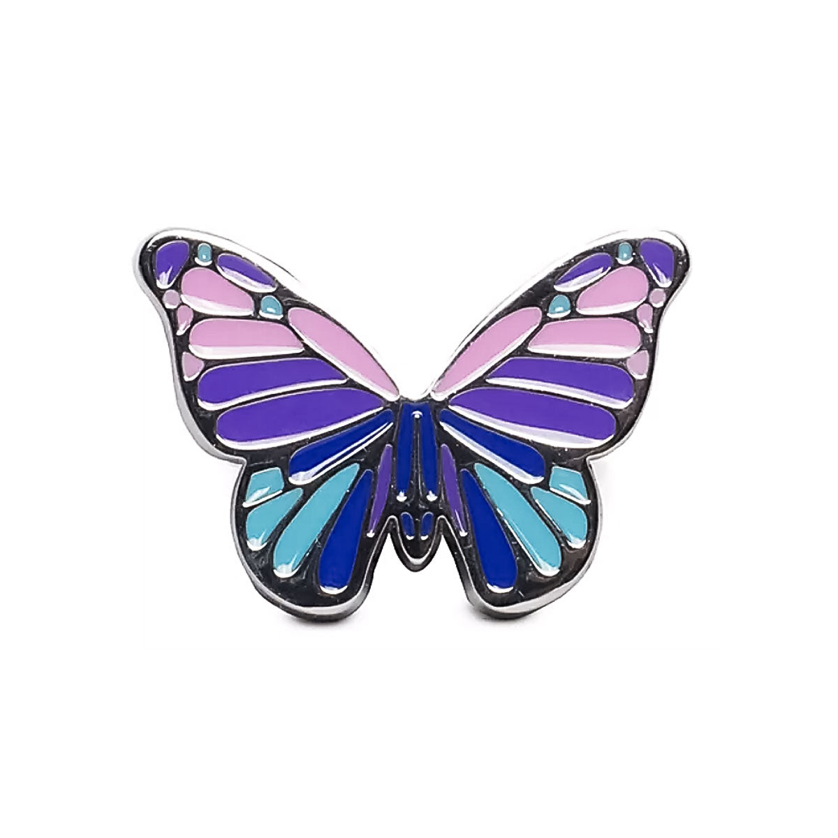 crocs Jibbitz Multi Purple Butterfly クロックス ジビッツ マルチ パープル バタフライ【10011089】