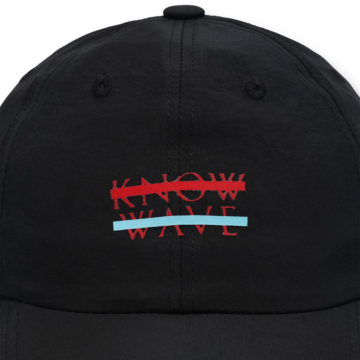 KNOW WAVE ノウウェイブ ARCHIVE LOGO BALL CAP BLACK/NAVY アーカイブロゴボールキャップ ブラック/ネイビー【KNA078u】