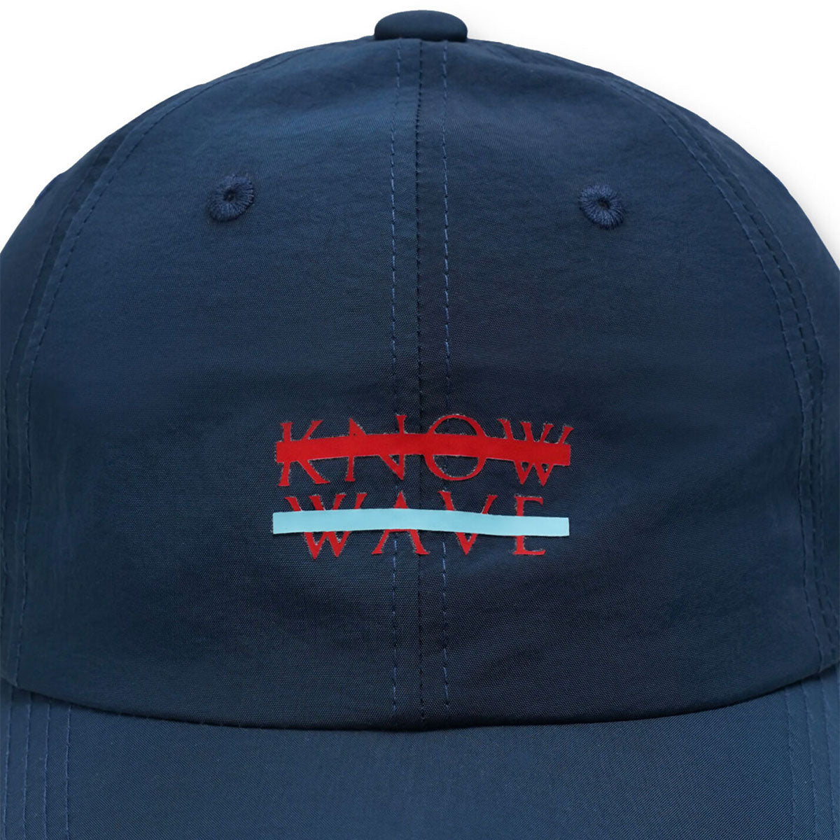 KNOW WAVE ARCHIVE LOGO BALL CAP BLACK/NAVY Archive logo ball cap Black/Navy [KNA078u]