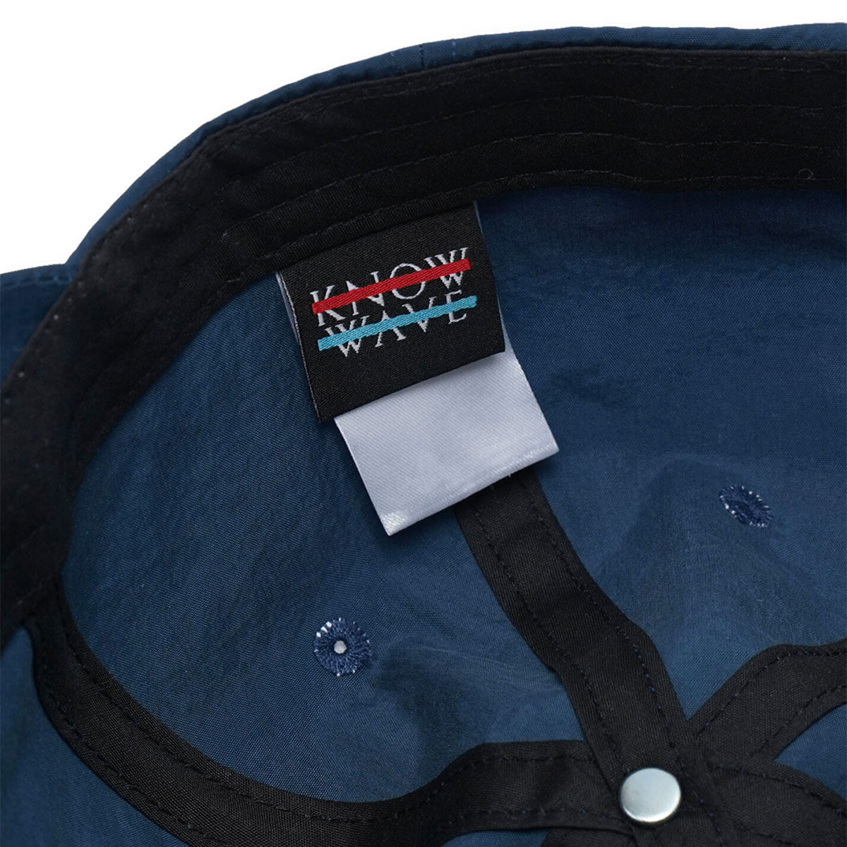 KNOW WAVE ノウウェイブ ARCHIVE LOGO BALL CAP BLACK/NAVY アーカイブロゴボールキャップ ブラック/ネイビー【KNA078u】