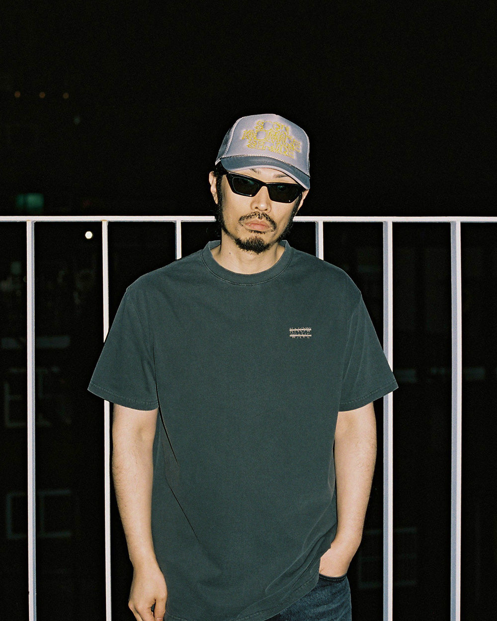 KNOW WAVE ノウウェイブ SKS MESH CAP NAVY/SILVER ソーシャルノウウェイブサービス メッシュキャップ ネイビー/シルバー【KNA079u】