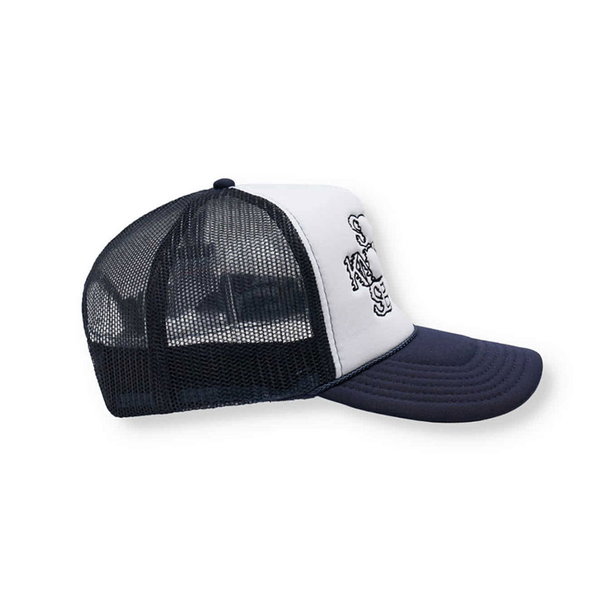 KNOW WAVE SKS MESH CAP NAVY/SILVER Social Know Wave Service Mesh Cap Navy/Silver [KNA079u]