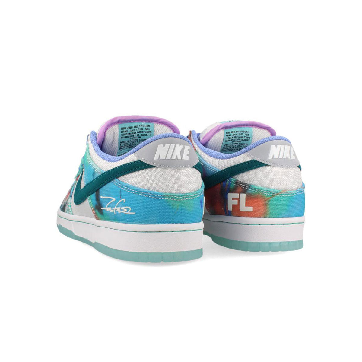 NIKE SB DUNK LOW FUTURA LABORATORIES "White/Geode Teal" ナイキ SB ダンク ロー ラボラトリーズ "ホワイト/ジオードティール"【HF6061-400】