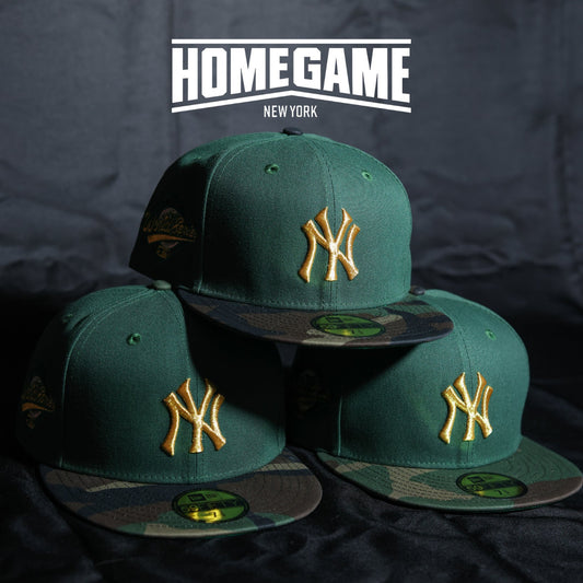 NEW ERA - New York Yankees 1996 World Series Dark Green/Woodland Camo