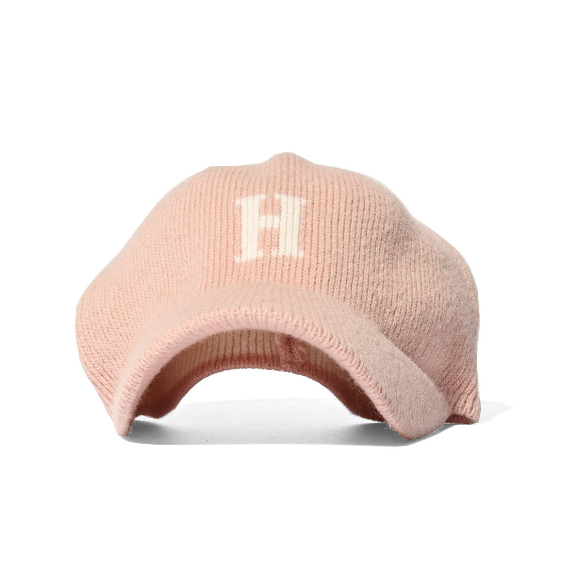 HOMEGAME - H LOGO 針織棒球帽 粉紅色