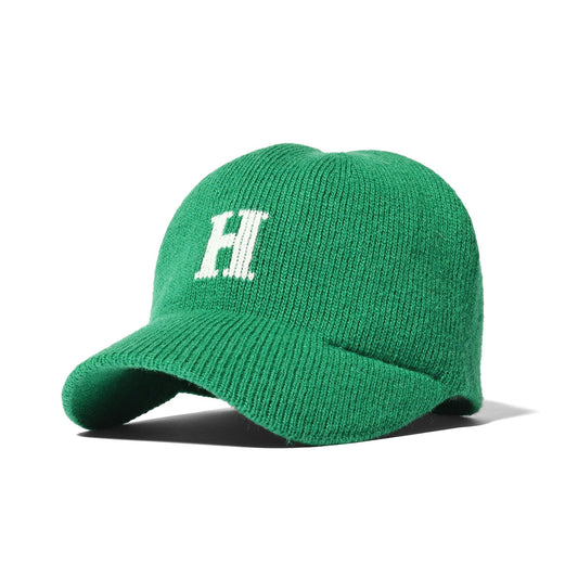 HOMEGAME - H LOGO 針織棒球帽 綠色