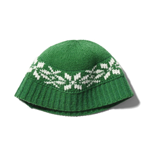 HOMEGAME - KNIT HAT GREEN