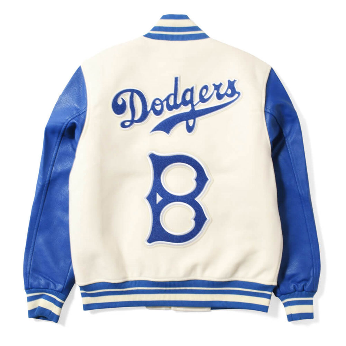 PRO STANDARD - Brooklyn Dodgers RETRO CLASSIC RIB WOOL VARSITY JACKET【LBD635712】