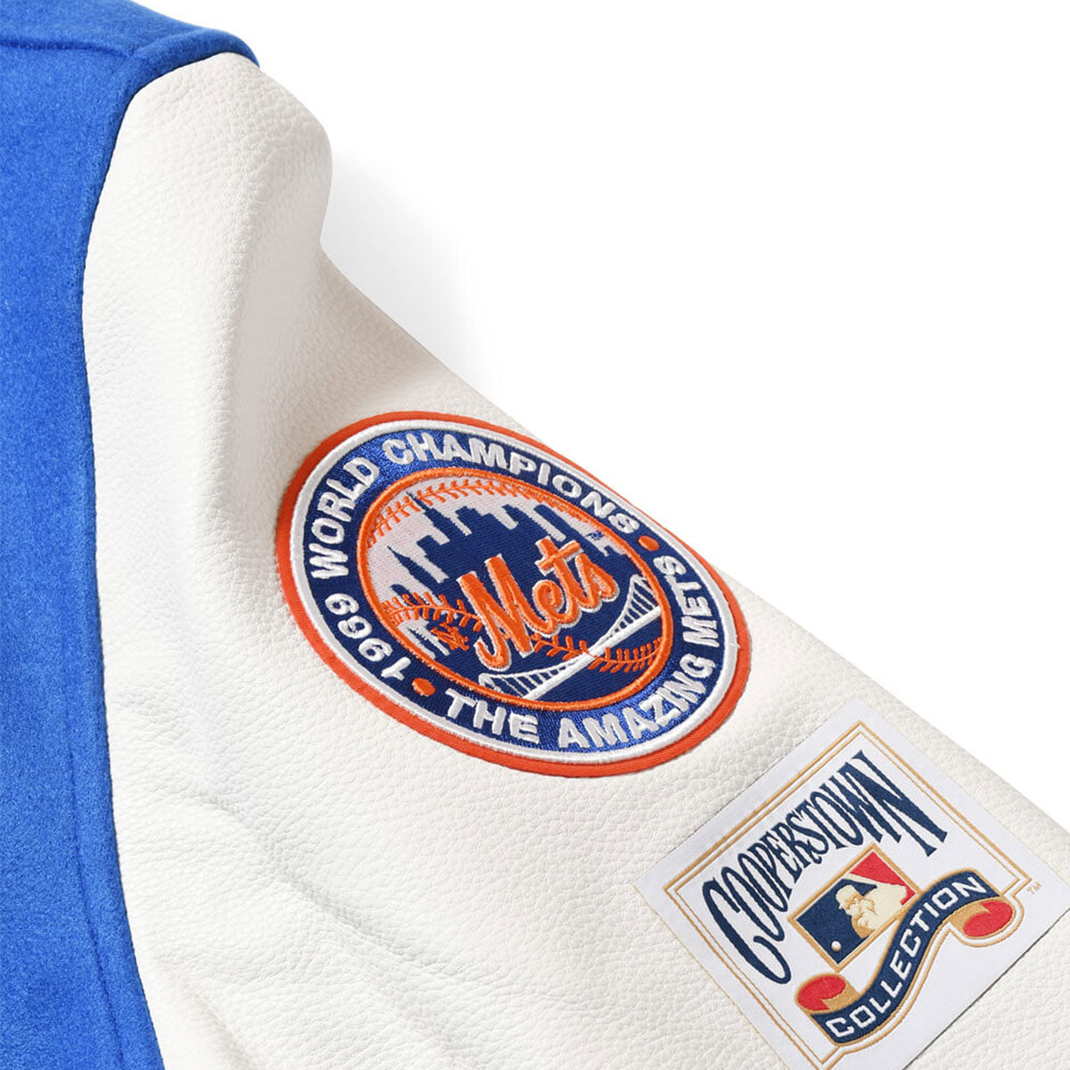 PRO STANDARD - New York Mets RETRO CLASSIC RIB WOOL VARSITY JACKET【LNM635557】