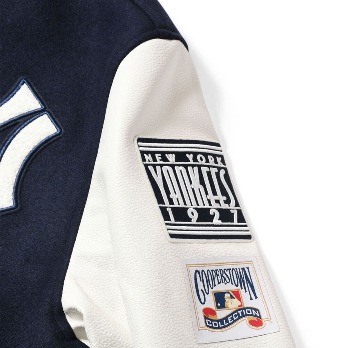 PRO STANDARD - New York Yankees RETRO CLASSIC RIB WOOL VARSITY JACKET【LNY635733】