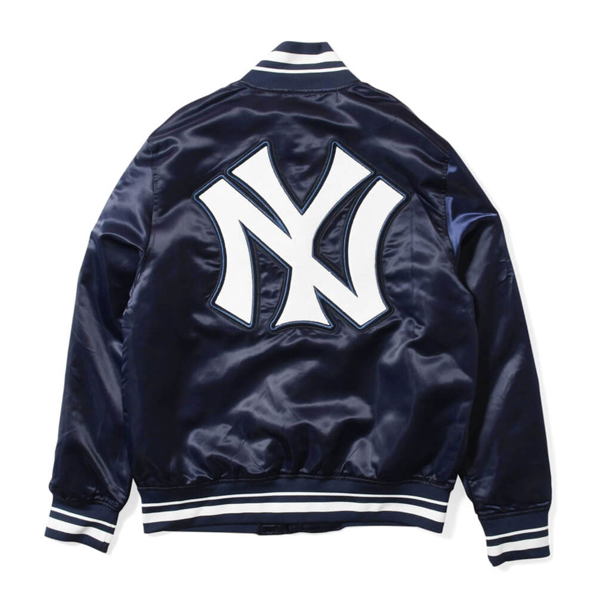 PRO STANDARD - New York Yankees RETRO CLASSIC RIB SATIN JACKET【LNY635135】