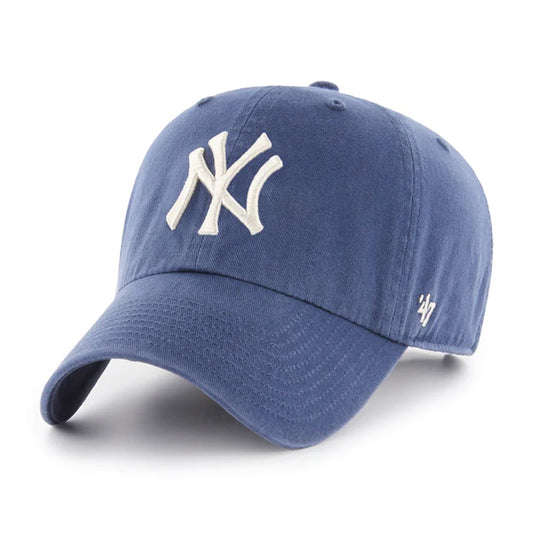 ’47 BRAND New York Yankees - 47 CLEAN UP Timber Blue【RGW17GWSNL】