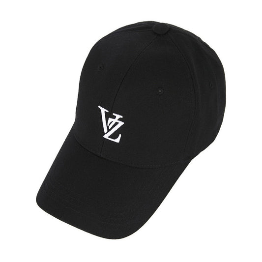 VARZAR - 3D 字母組合標誌寬鬆球帽黑色 [VZR4-0002]