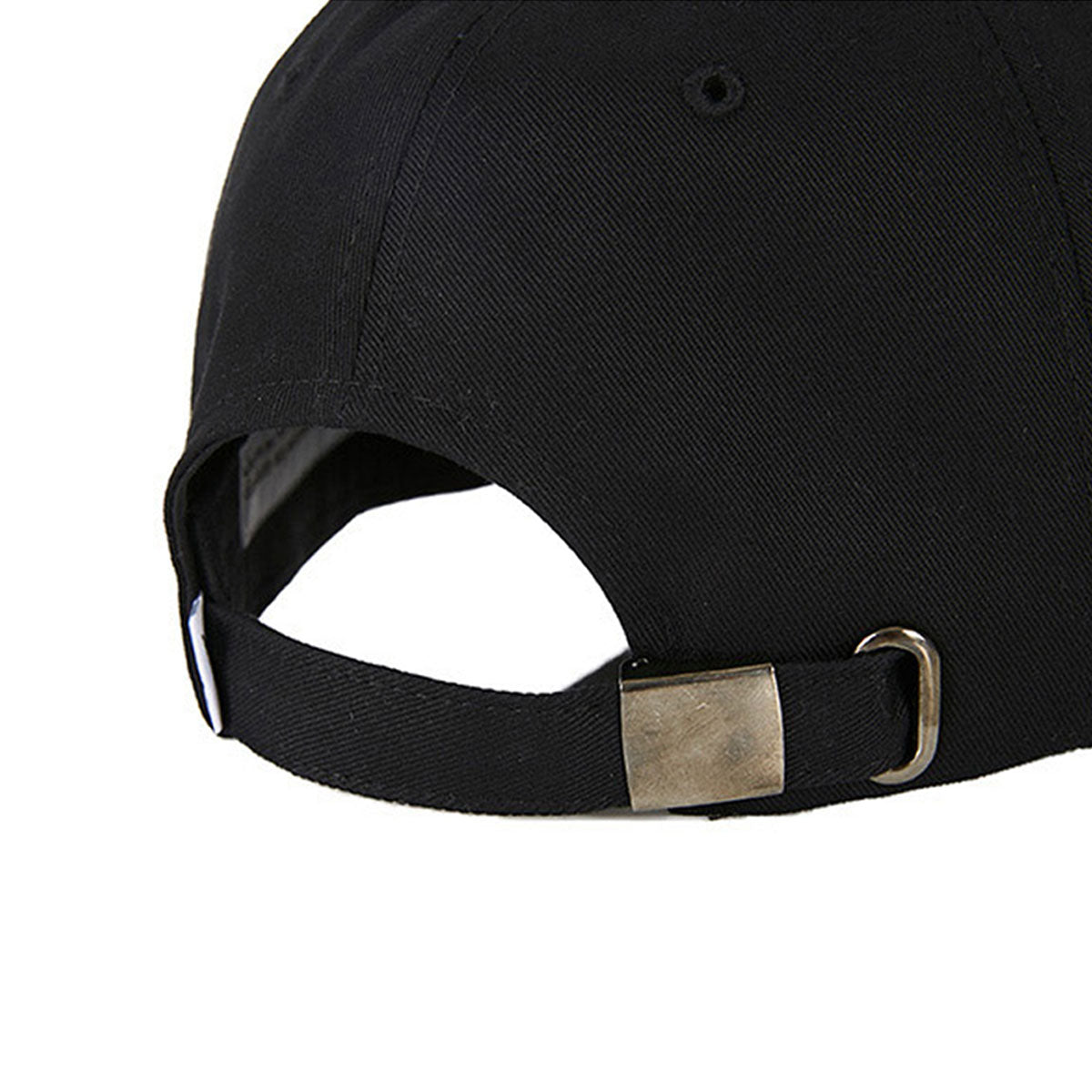 VARZAR - 3D MONOGRAM LOGO OVER FIT BALL CAP BLACK [VZR4-0002]