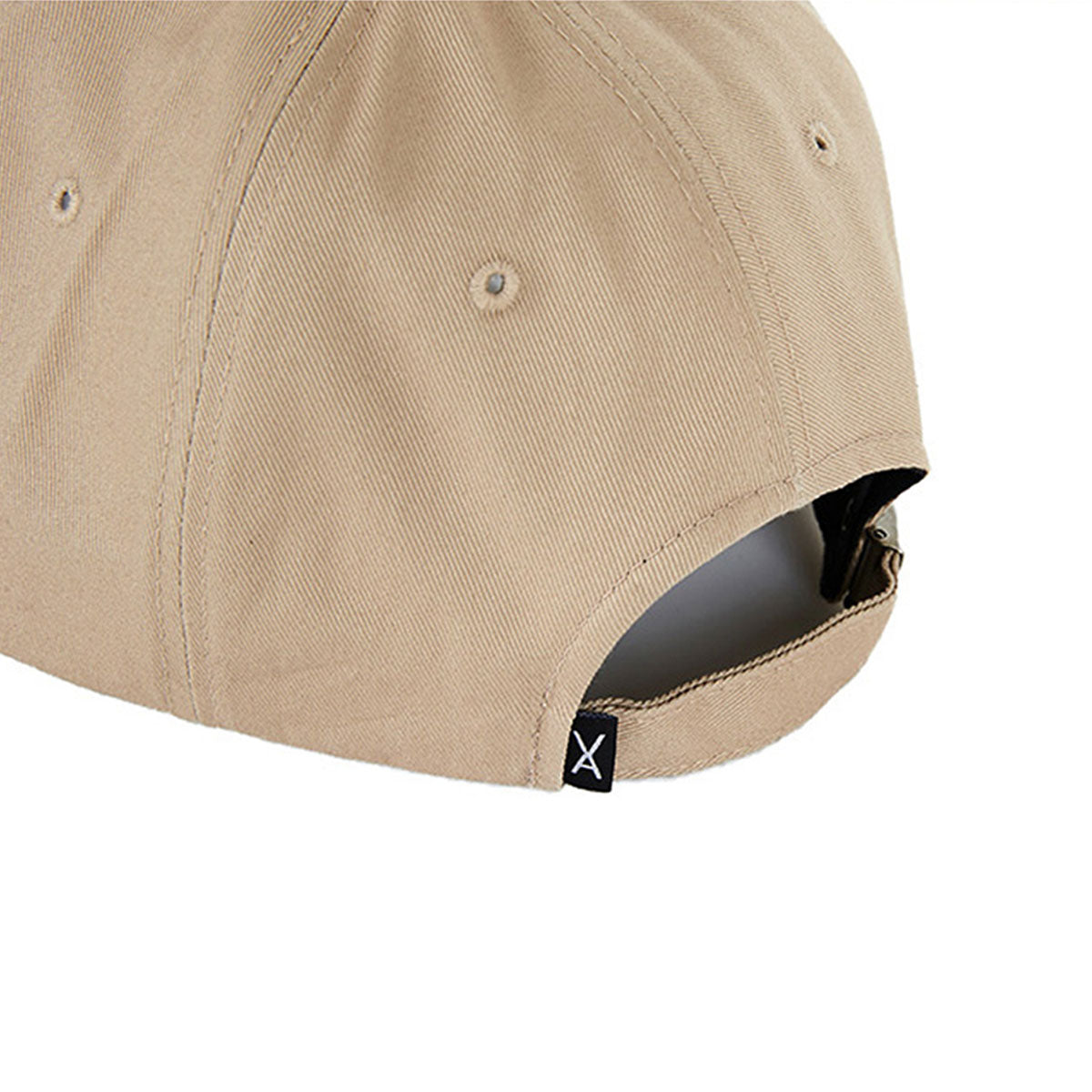 VARZAR - 3D MONOGRAM LOGO OVER FIT BALL CAP BEIGE【VZR4-0002】