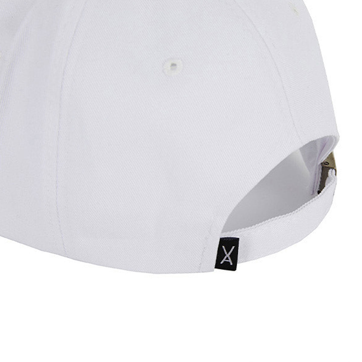 VARZAR - 3D MONOGRAM LOGO OVER FIT BALL CAP WHITE【VZR4-0002】