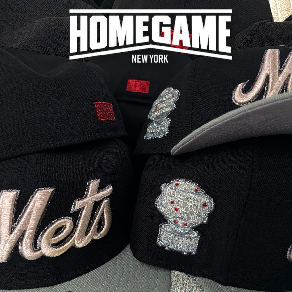 NEW ERA New York Mets - 59FIFTY 1964 ALL STAR GAME BLACK/EVEREST GREEN