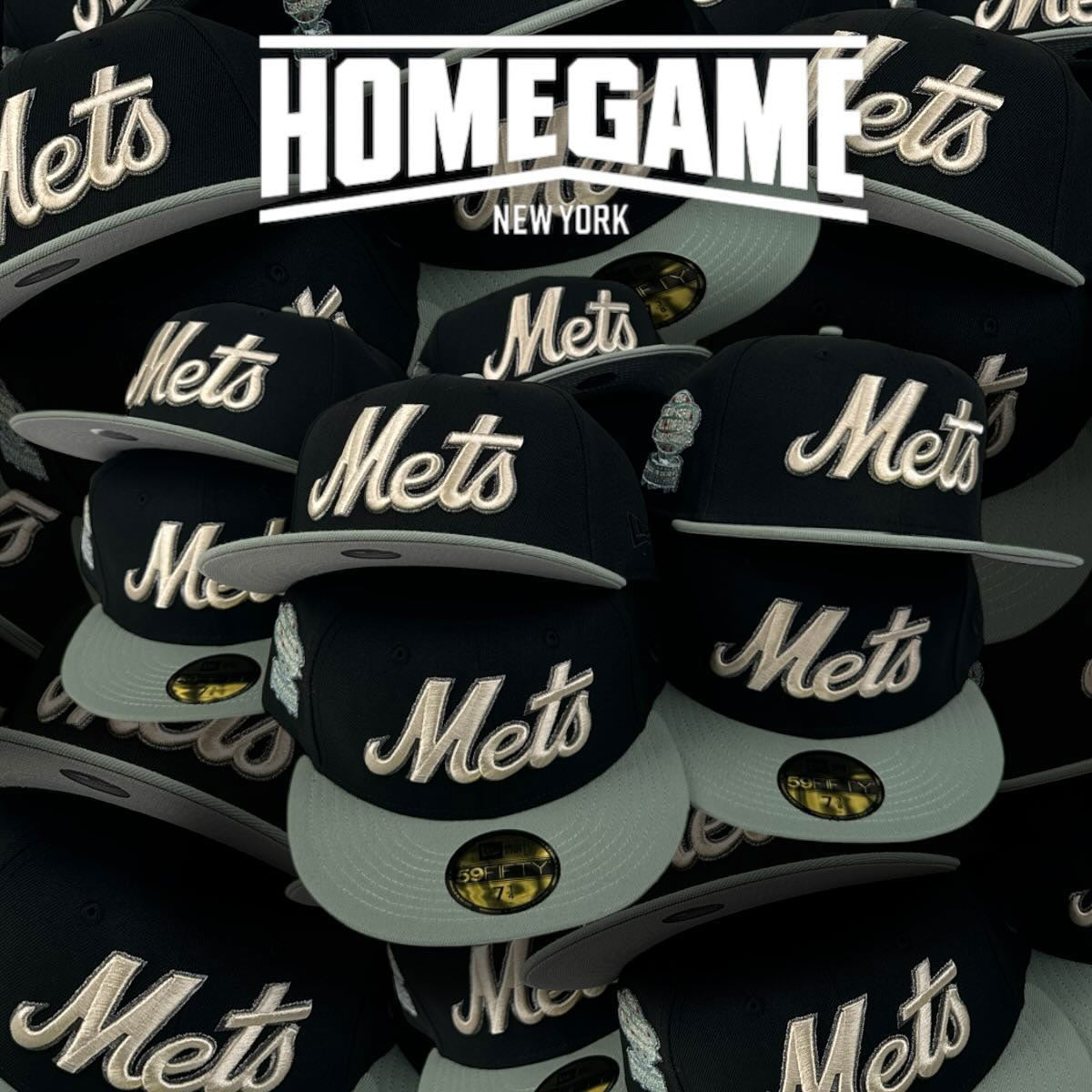 NEW ERA New York Mets - 59FIFTY 1964 ALL STAR GAME BLACK/EVEREST GREEN