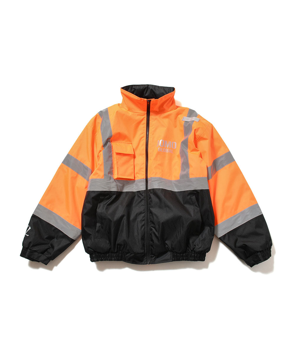 JOMO GLOBAL｜The Diplomats - High-Visibility Jacket Orange