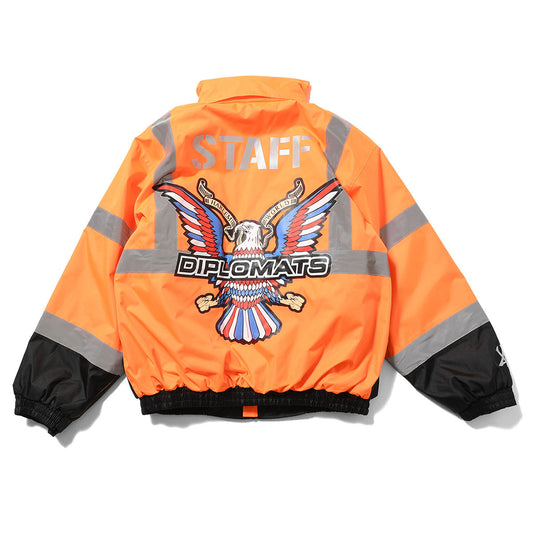 JOMO GLOBAL｜The Dipromats - High-Visibility Jacket Orange