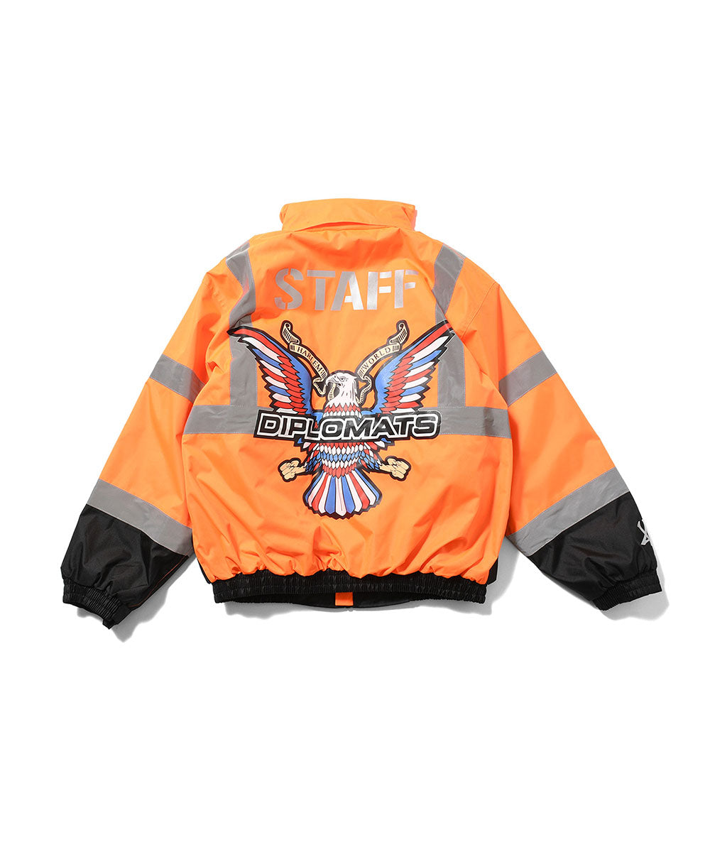 JOMO GLOBAL｜The Dipromats - High-Visibility Jacket Orange