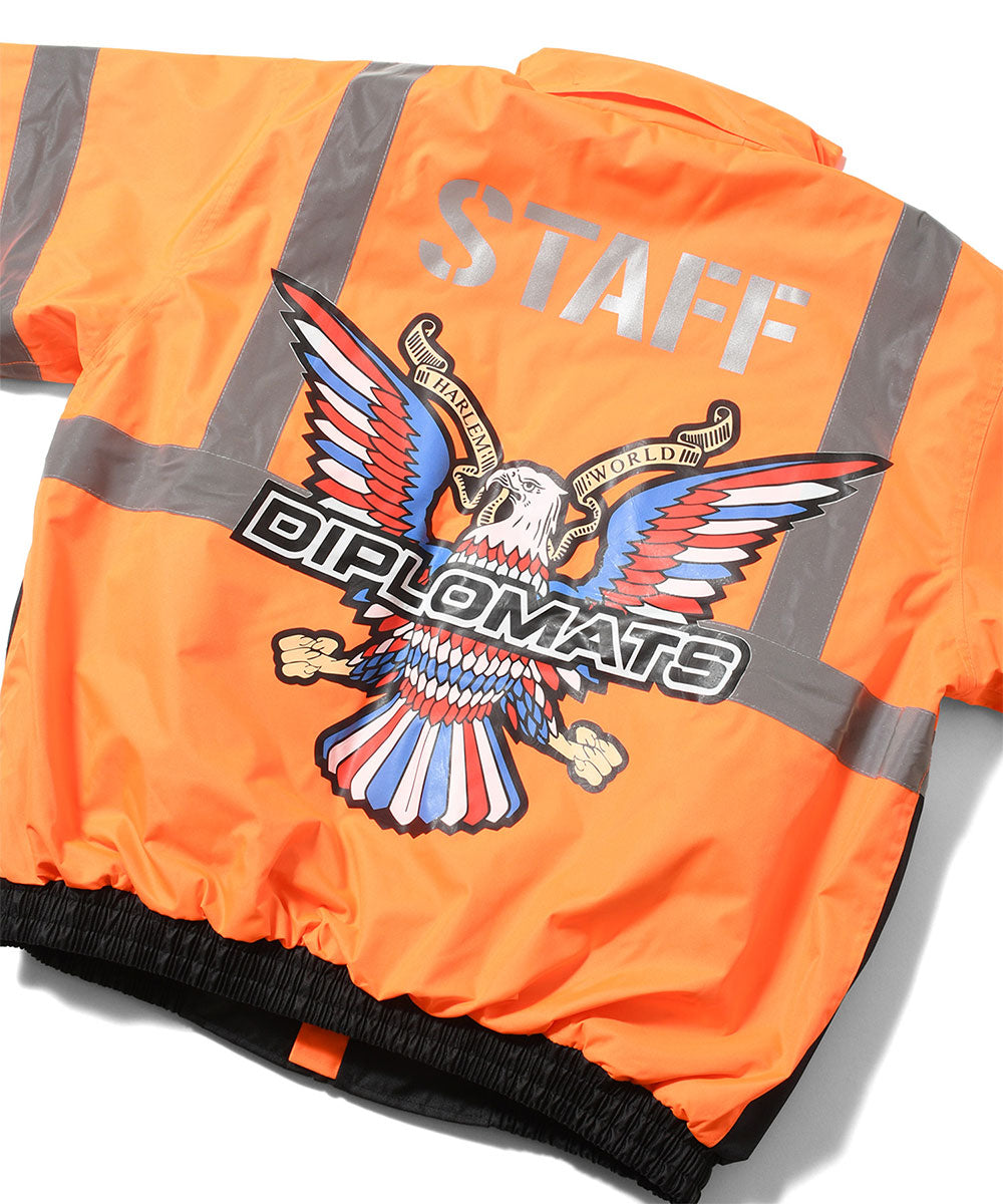 JOMO GLOBAL｜The Dipromats - High-Visibility Jacket Orange