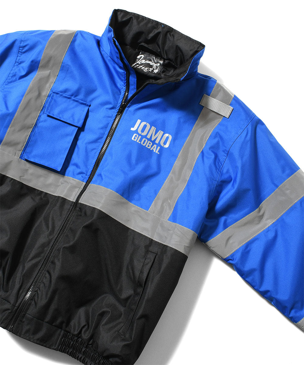 JOMO GLOBAL｜The Diplomats - High-Visibility Jacket Blue