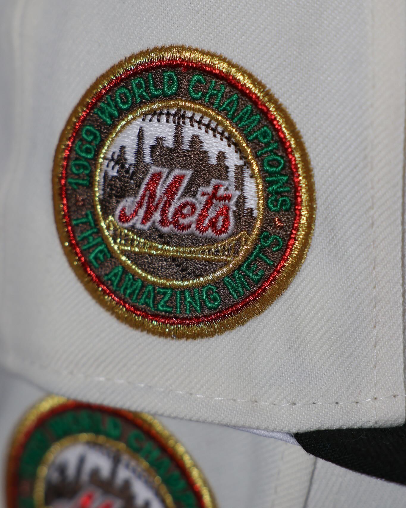 NEW ERA New York Mets - 59FIFTY 1969 World Champions Chrome White/Walnut