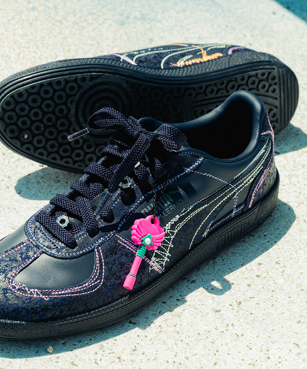PUMA - PALERMO SQUID GAME PUMA NAVY-BRIGHT MELON【403859-01】