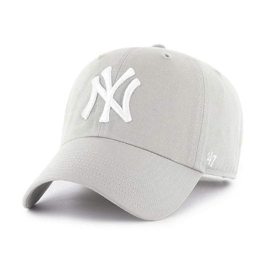 ’47 BRAND New York Yankees - CLEAN UP GREY 【14751186 47A B-RGW17GWS-GY】