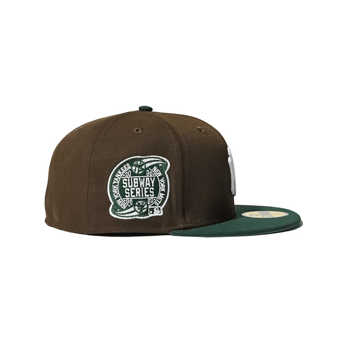 NEW ERA New York Yankees - 59FIFTY CO 2000 WS  B＆B WALNUT/DARK GREEN【70890656】