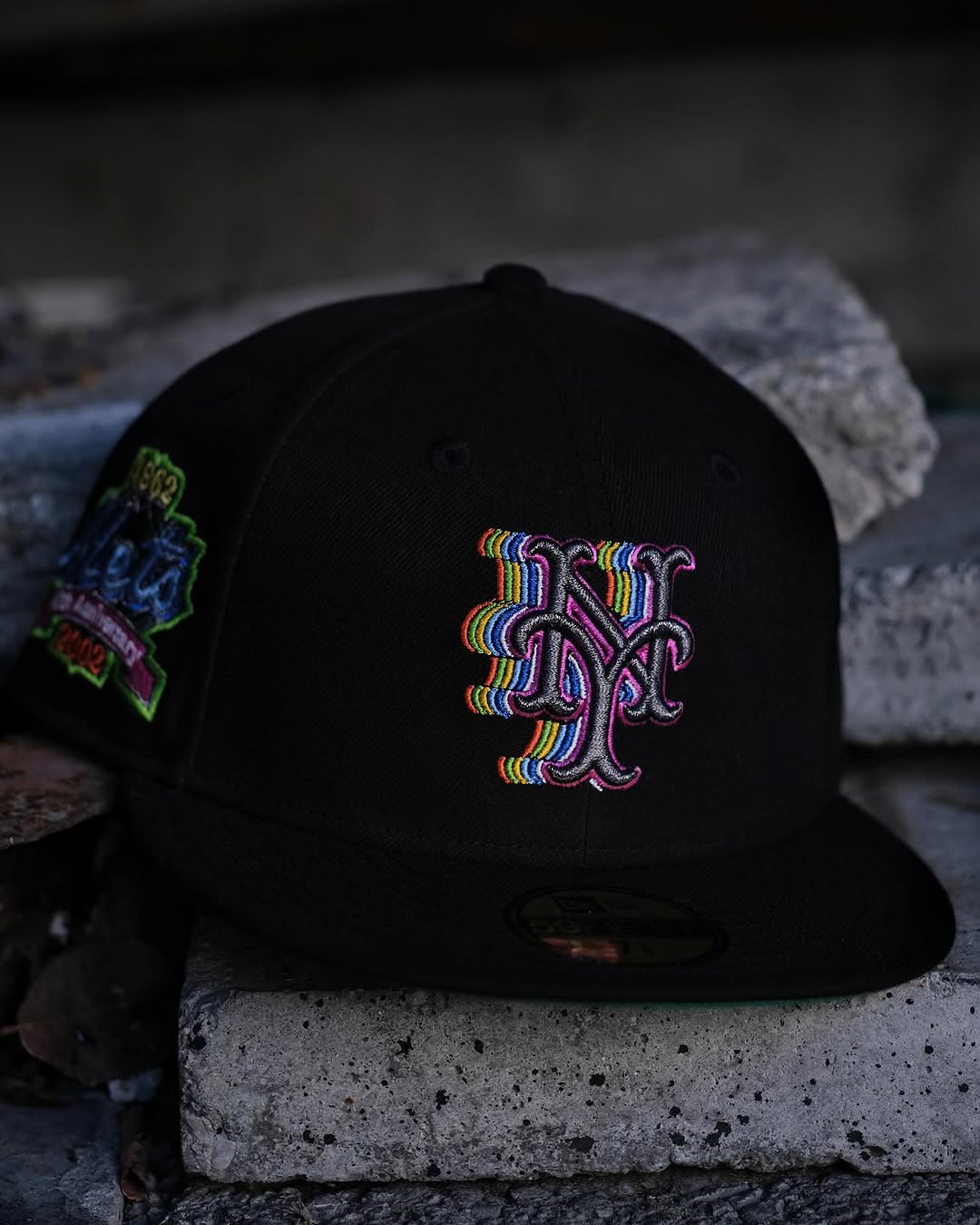 NEW ERA - 59FIFTY New York Mets 40th Anniversary 1962 BLK/MULTI