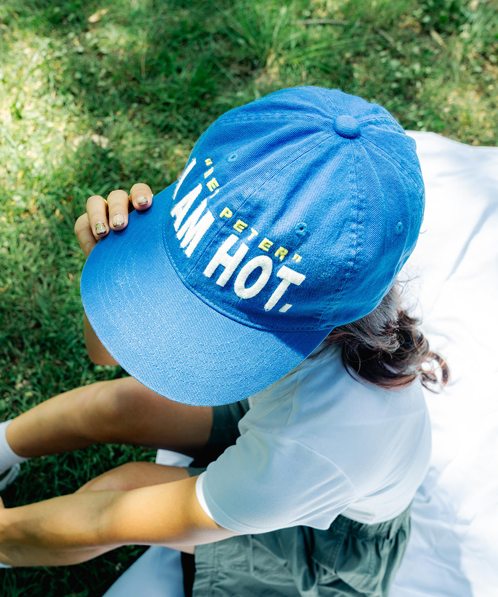 MY NAME IS PETER - 6 PANEL I AM HOT CAP BLUE