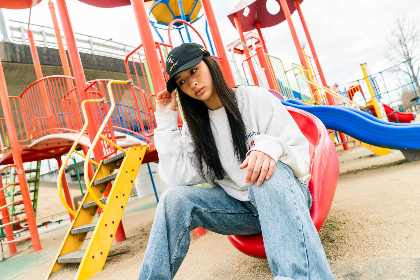 NEW ERA PEANUTS  - 9THIRTY HAVE A NICE DAY BLACK 【14682588 】